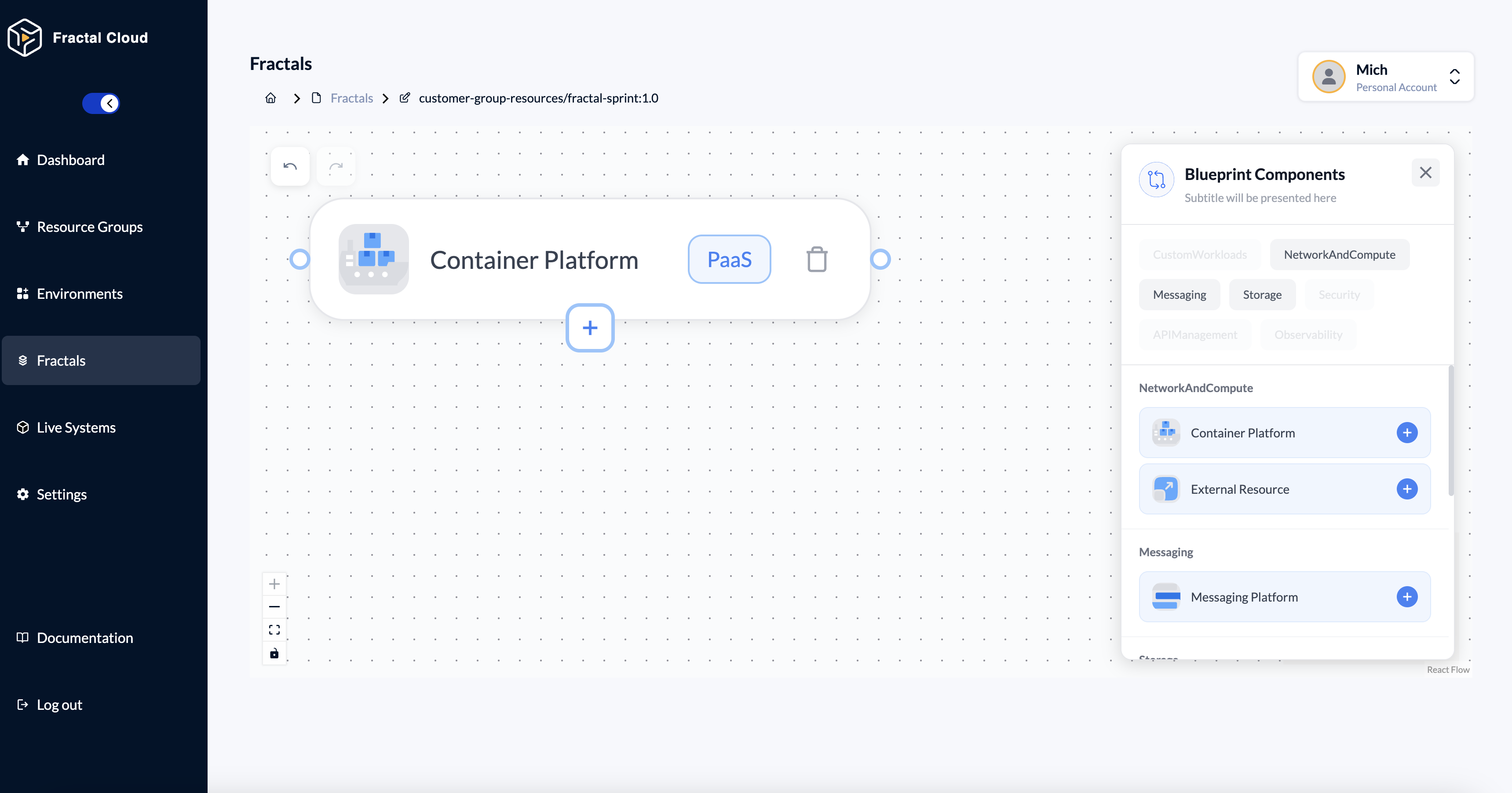 Fractal Cloud Create Fractal